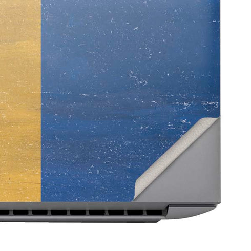 Barbados Flag Distressed HP ZBook Fury 16 G10 Skin